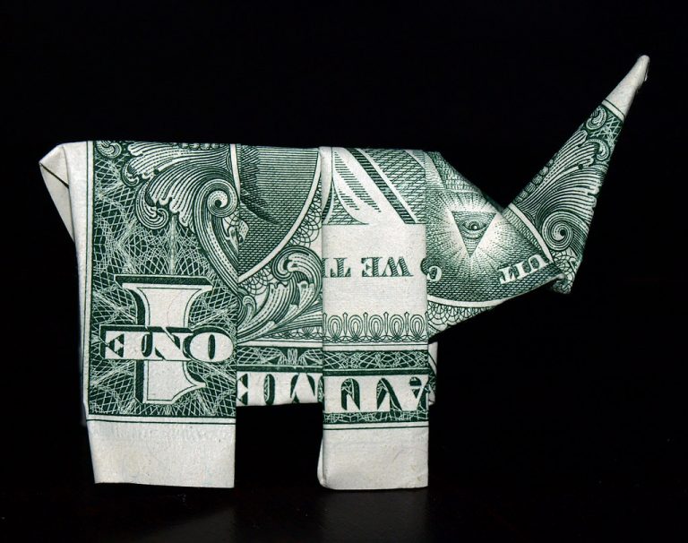 Money Origami Elephant Instructions Printable