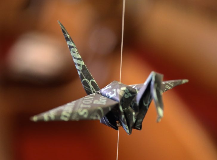 Origami Crane Symbolism Iowa Conference Paper Cranes At Ames First Umc