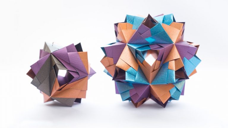 Origami Sphere Easy 30 Absolutely Beautiful Origami Kusudamas ...