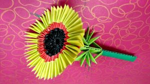 3D Origami Flower Origami Flower Very Easy And Simple How To Make 3d Origami Sun