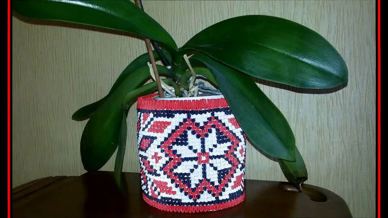 3D Origami Flower Pot 3d Origami Flowerpot 5000 Pieces Ukrainian Ornament Tutorial