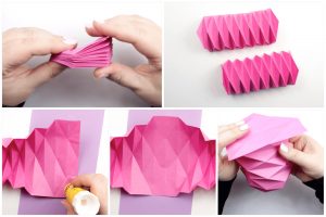 3D Origami Flower Pot Diy Origami Plant Pot Covers