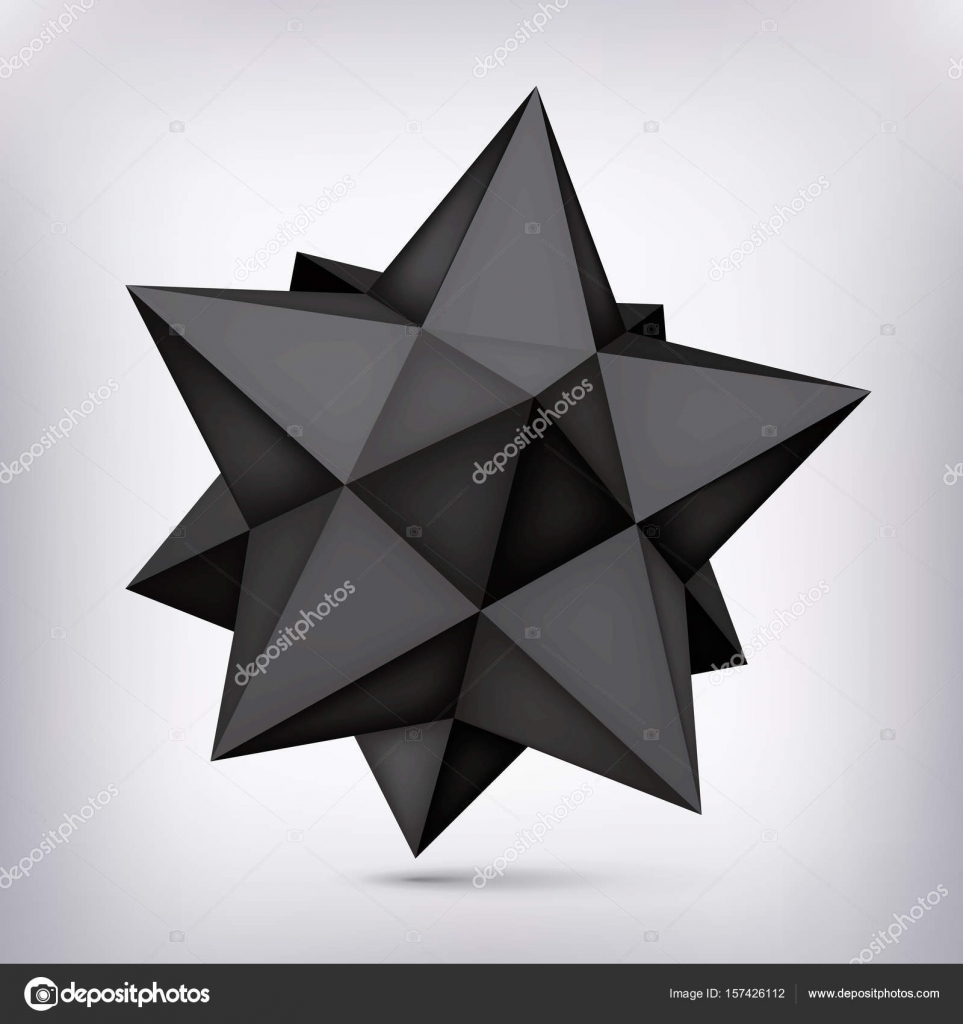 3D Origami Star 3d