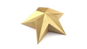 3D Origami Star How To Make Origami Star