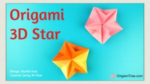 3D Origami Star Origami 3d Star Origamitree