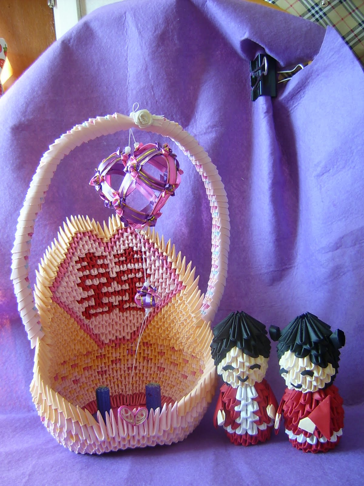 3D Origami Wedding Jewellia Handicrafts My New Design 3d Origami Wedding Ornament