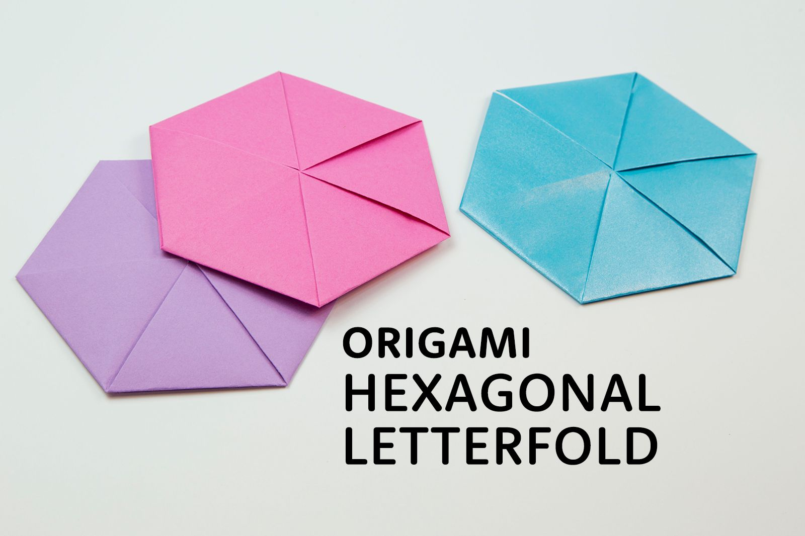 5 Note Origami Make An Origami Hexagonal Letterfold Using A4 Paper