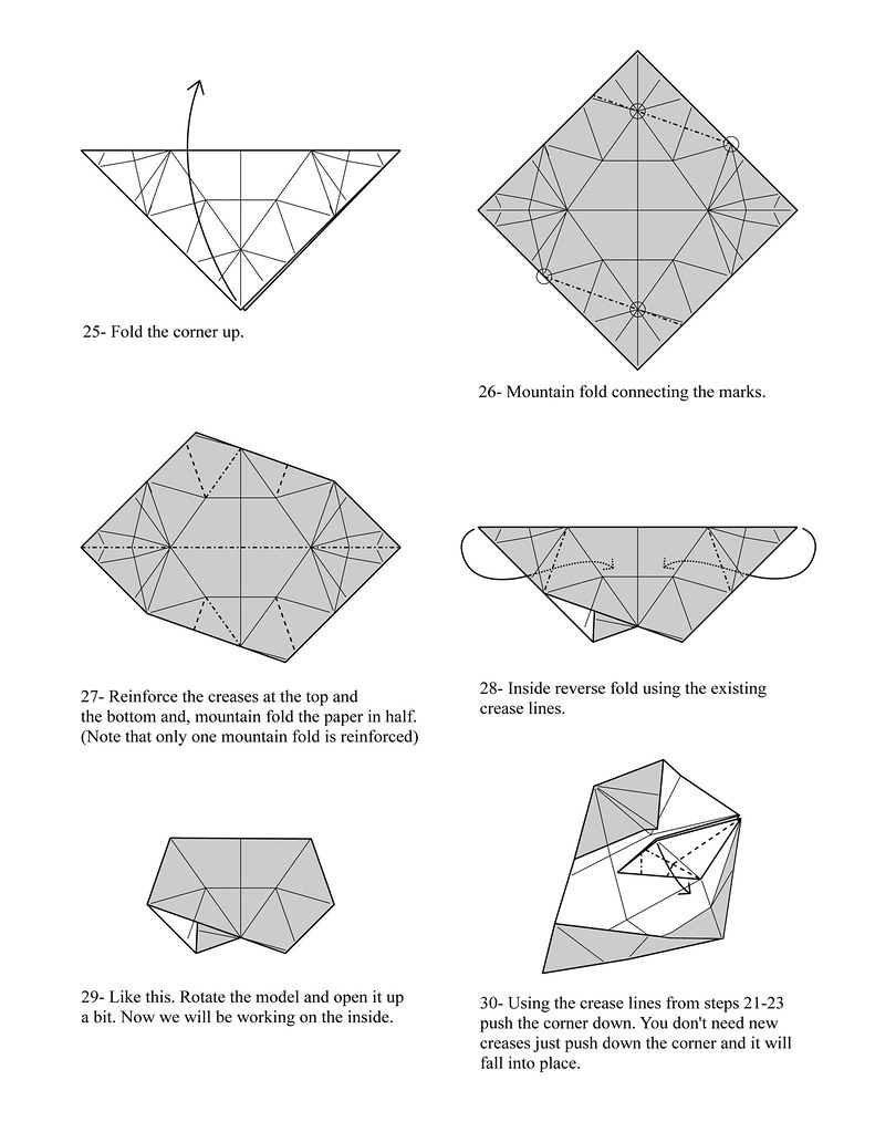 5 Note Origami Origami Burr Puzzle Page 5 Para Yadira Well Here It Is G Flickr