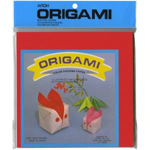 Aitoh Origami Paper Origami Paper 7x7 100 Sheets Assorted Colors