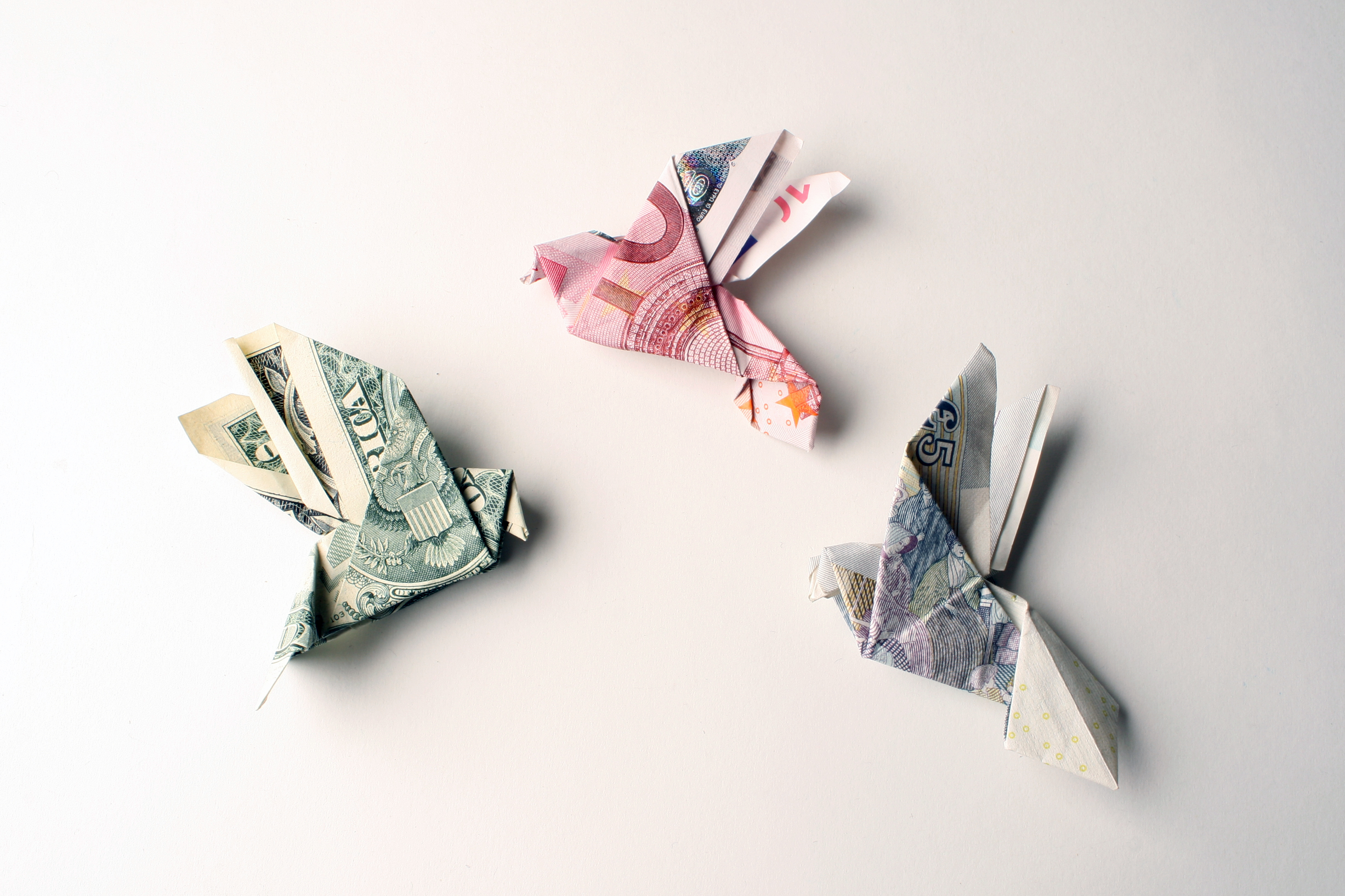 Australian Money Origami Tine De Ruyssers Money Jewelry Something To Think About