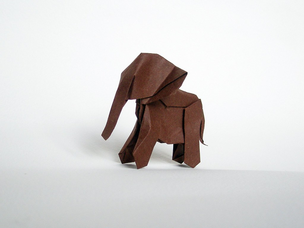 Baby Elephant Origami The Worlds Best Photos Of Arturbiernacki And Elephant Flickr Hive