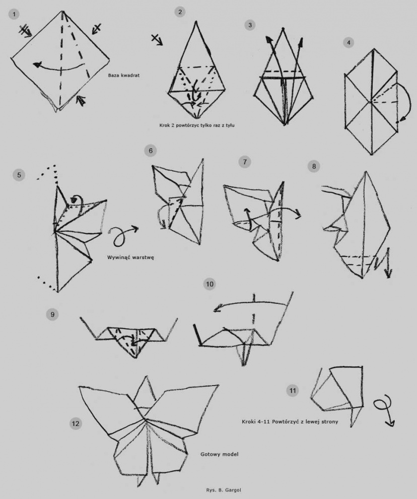 Butterfly Origami Instructions How To Make D Origami Butterfly How To Make D Origami Butterfly