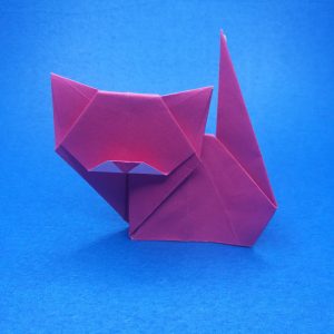 Cat Origami Tutorial Origami Cat Step Step Instructions