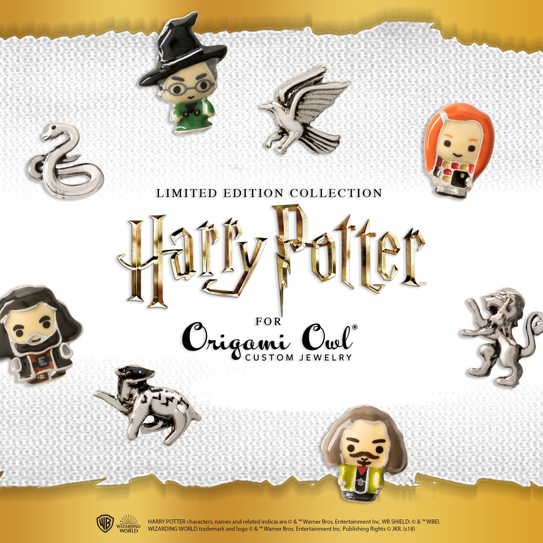 Charms For Origami Owl New Harry Potter Charms