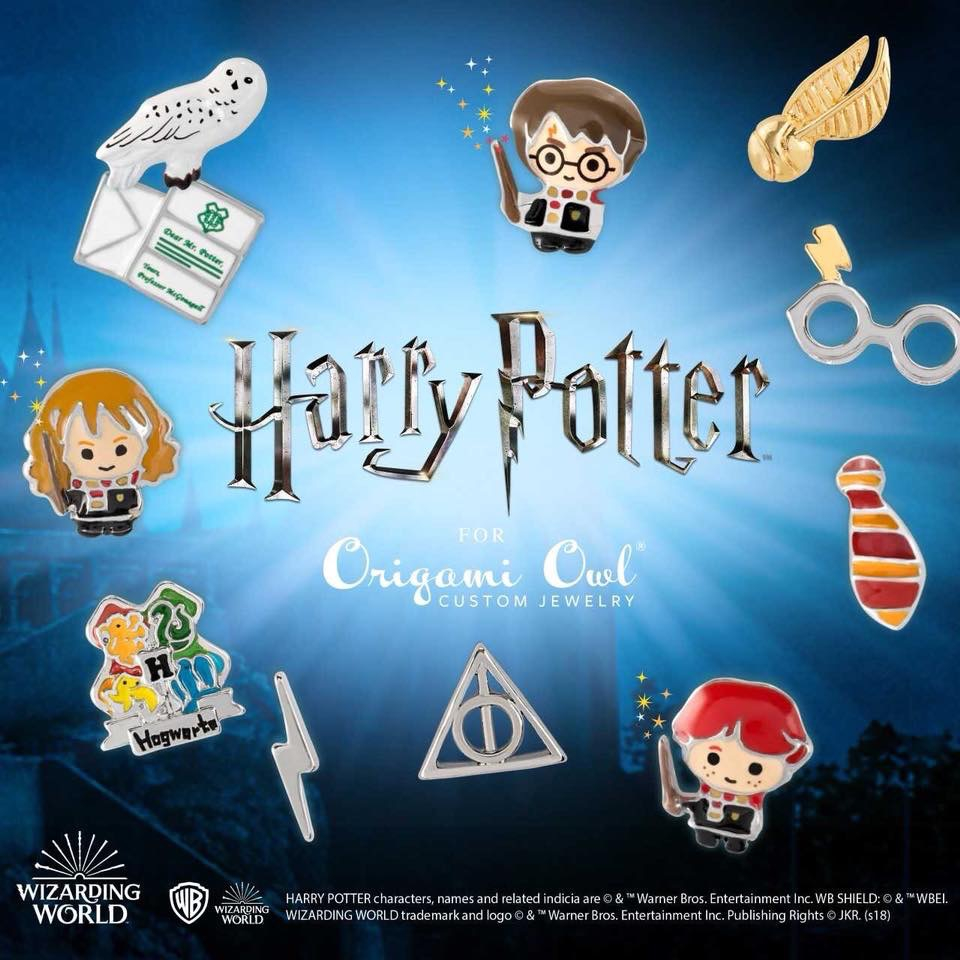 Charms For Origami Owl Review And Giveaway Harry Potter For Origami Owl Mugglenet