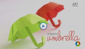 Cheap Origami Paper How To Make An Origami Paper Folding Umbrella Video