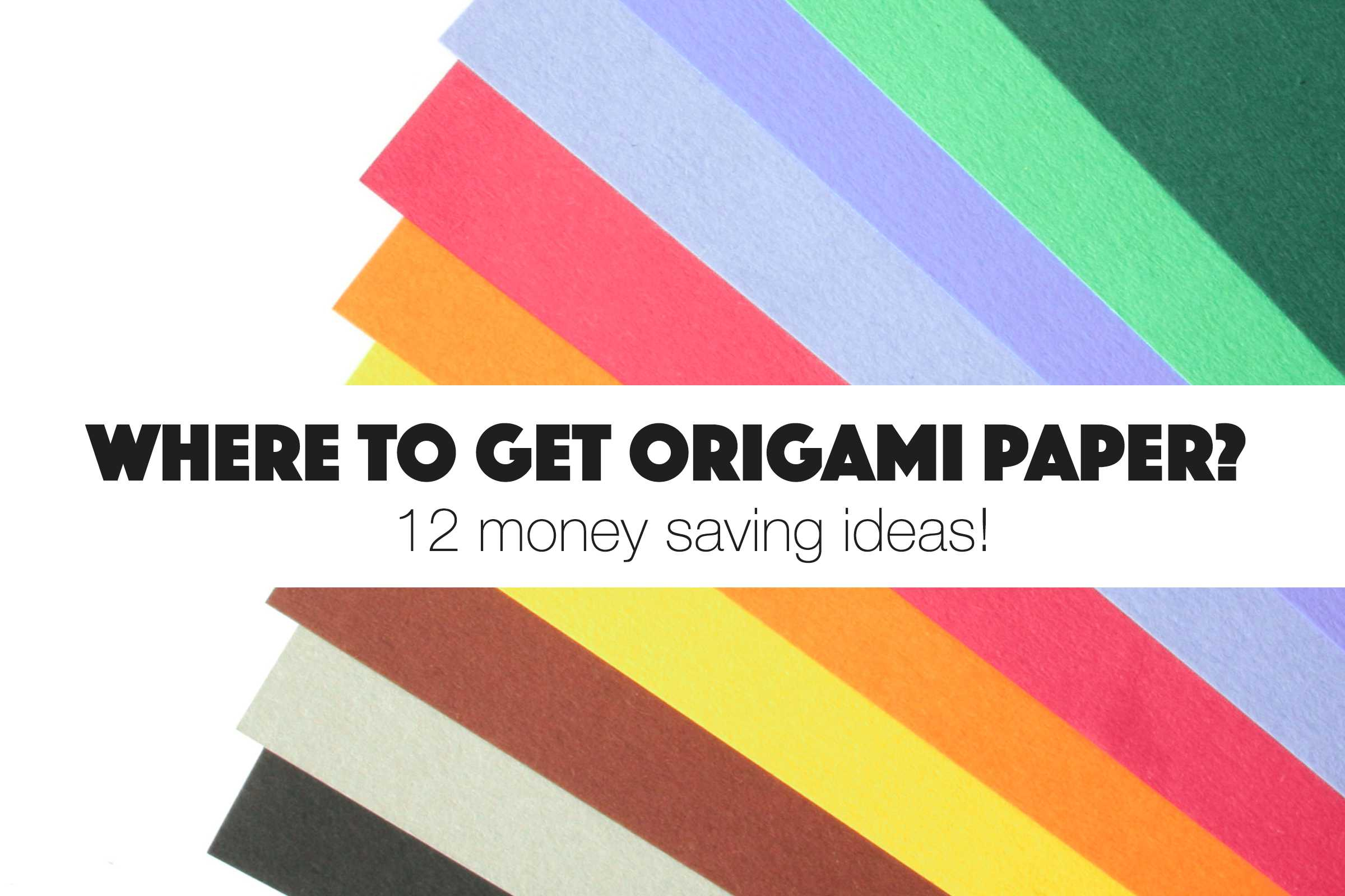 Cheap Origami Paper In Bulk Where To Get Free Origami Paper Around Your House
