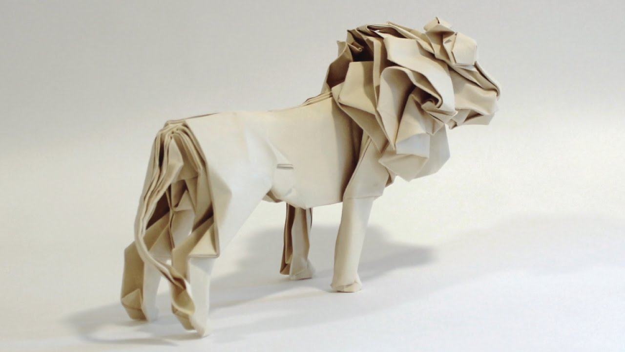 Complex Origami Tutorial How To Make An Origami Lion