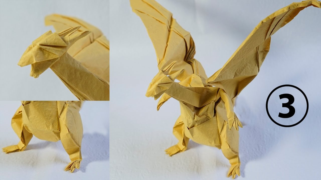 Complex Origami Tutorial Paper Pokemon Origami Charizard Tutorial Complex Version Part 3 Henry Phm
