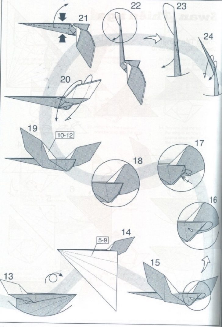 Complex Origami Tutorial Swan Quyet Origamiart craftora.info
