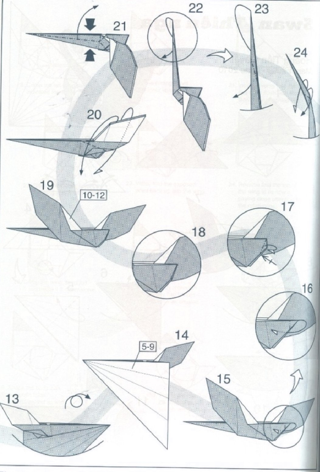 Complex Origami Tutorial Swan Quyet Origamiart