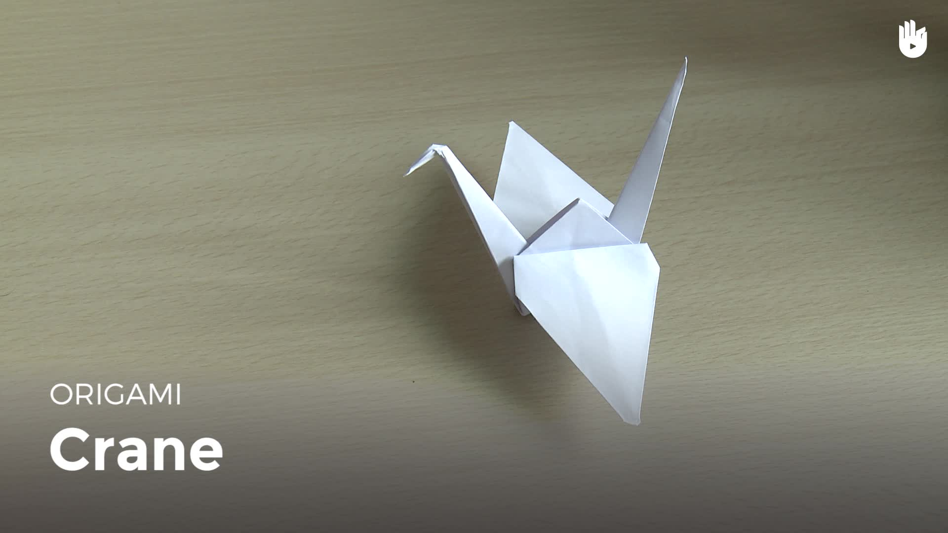 Crane Origami Video How To Make An Origami Crane