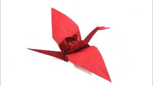 Crane Origami Video Origami Tsuru Kawasaki Rose Crane Tutorial Satoshi Kamiya