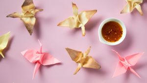 Crane Origami Video Sweet And Sour Orange Sauce