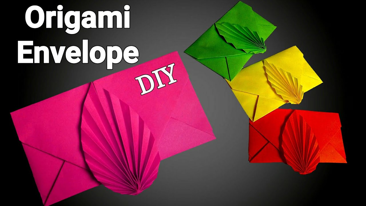 Cute Origami Envelopes Envelope How To Make An Envelope Easy Origami Envelope Tutorial Diy Envelop Without Glue
