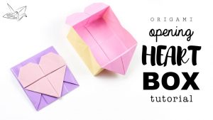 Cute Origami Envelopes Origami Opening Heart Box Envelope Tutorial Design Francis Ow Paper Kawaii