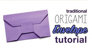 Cute Origami Envelopes Traditional Origami Envelope Tutorial