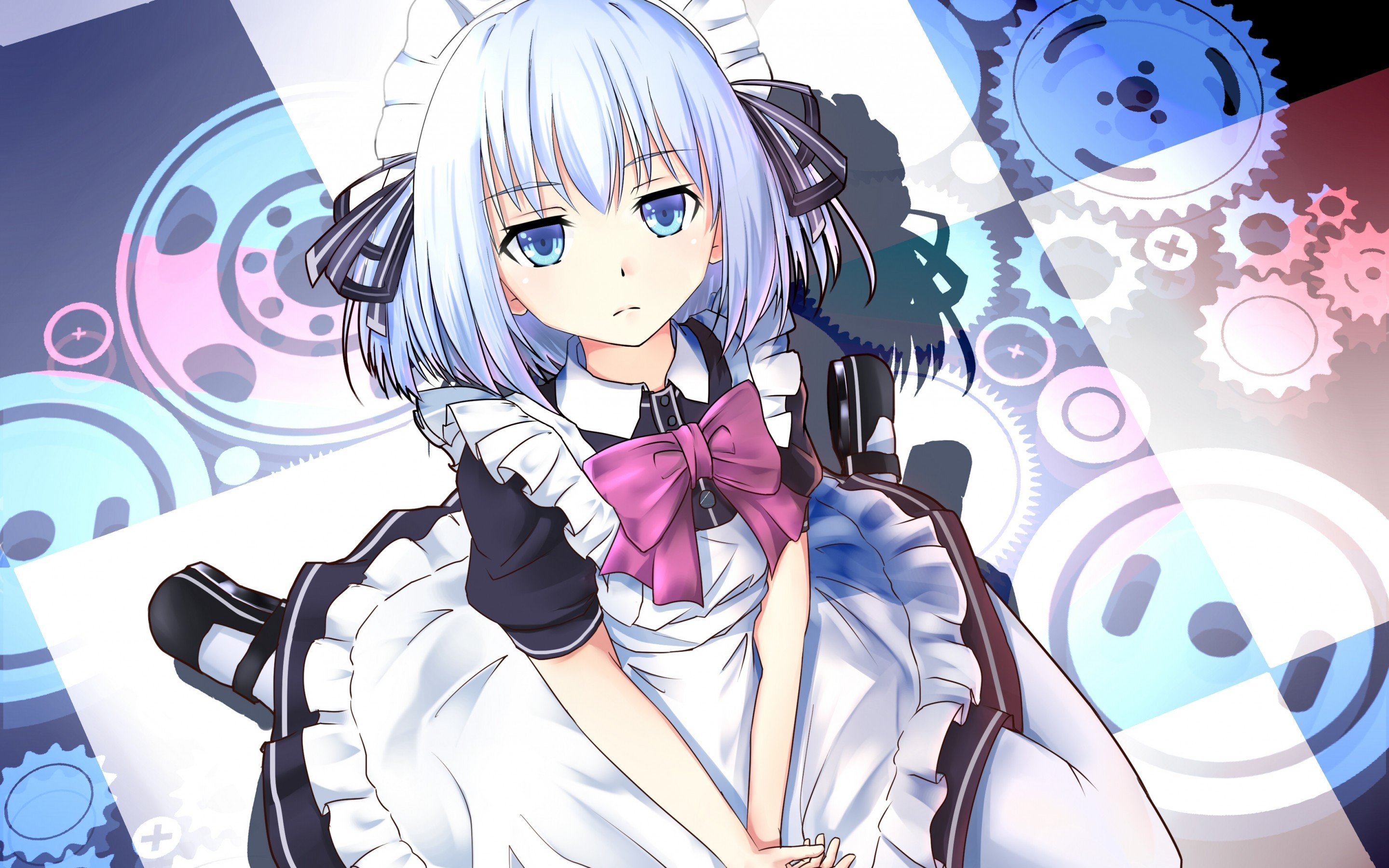 Date A Live Origami Download 2880x1800 Date A Live Tobiichi Origami Maid Clothes Top