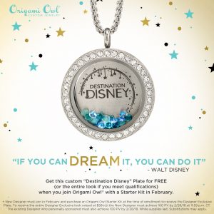 Disney Origami Owl Charms Spring 2018 Collection