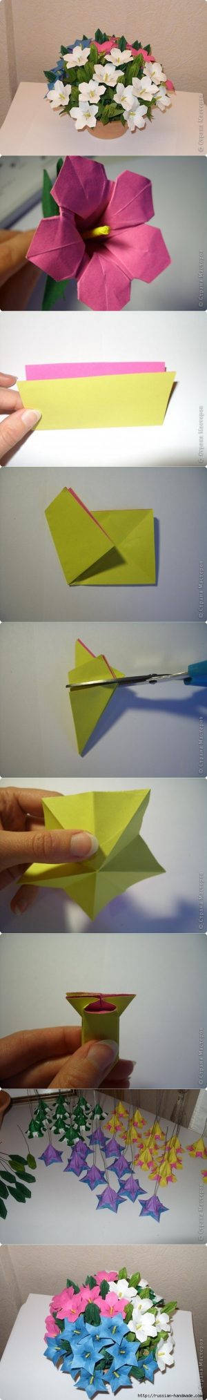 Diy Origami Bouquet Diy Beautiful Paper Origami Lily Flower Bouquet Diy Tutorials