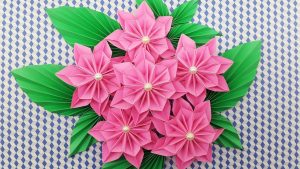 Diy Origami Bouquet Diy Paper Flowers Bouquet How To Make A Paper Flower Easy For Beginners