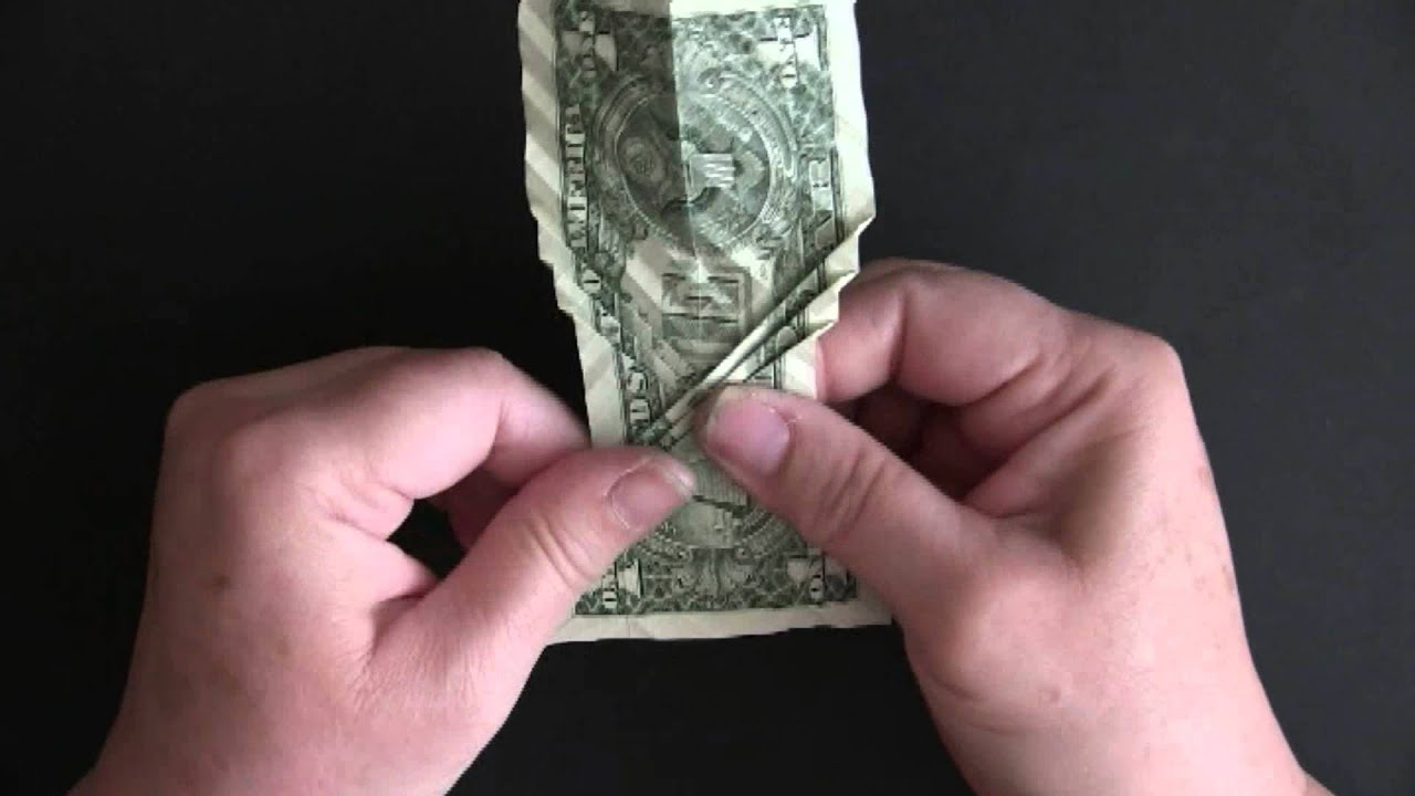 Dollar Bill Koi Fish Origami Instructions Folding Won Parks Dollar Koi