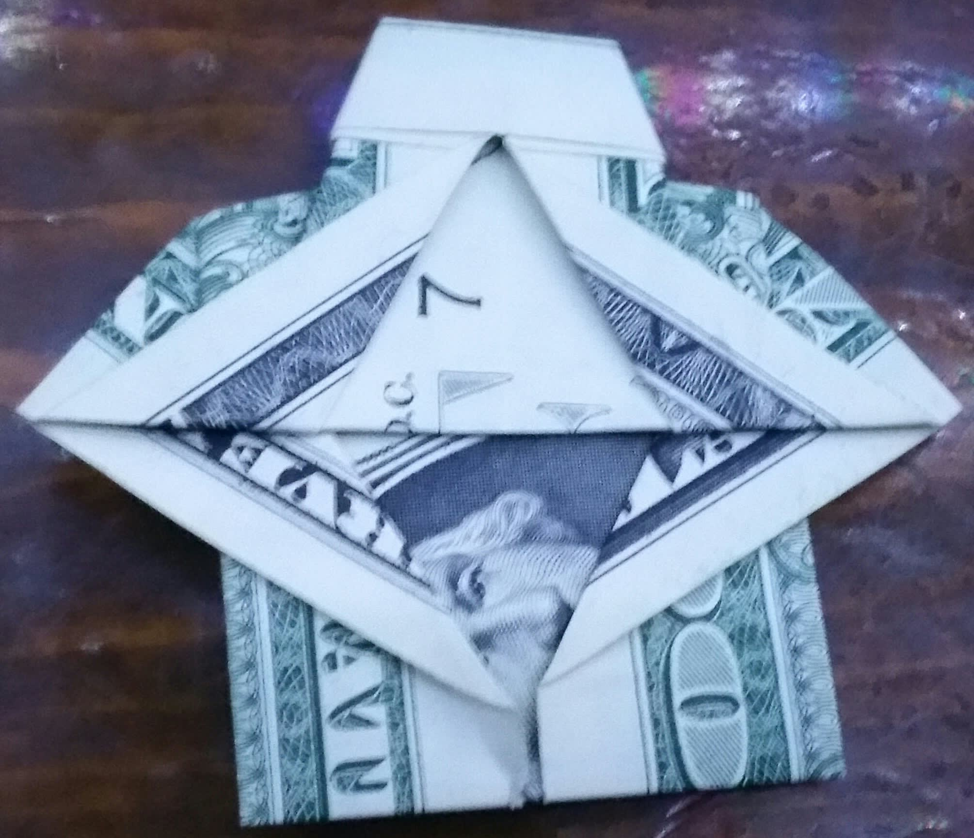 Dollar Bill Origami Butterfly Video Make Dollar Shirt Origami Dreamworks