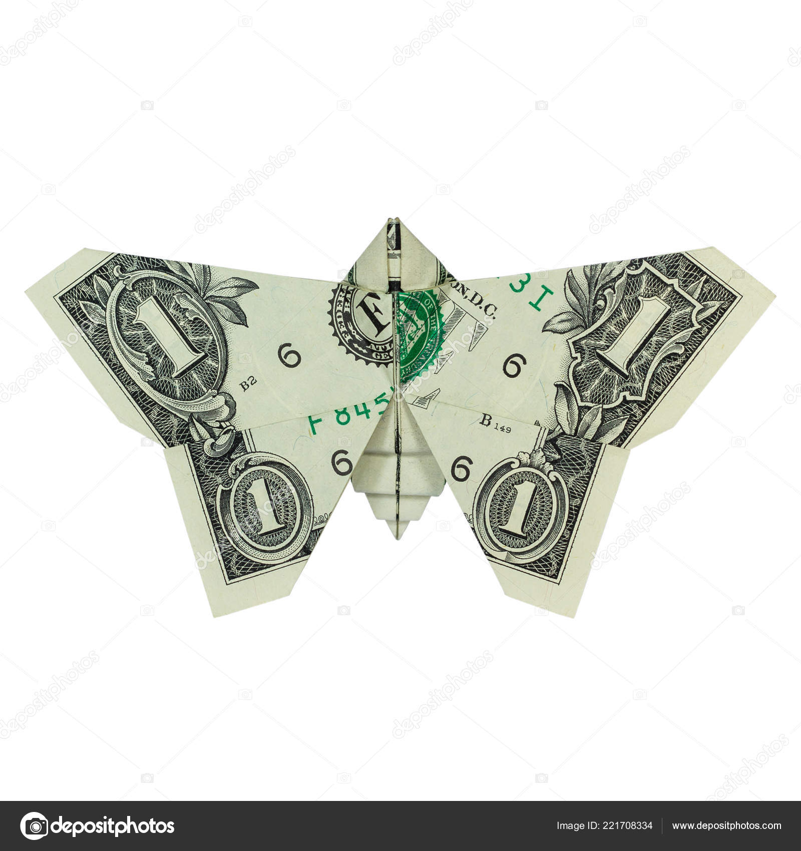 Dollar Bill Origami Butterfly Video