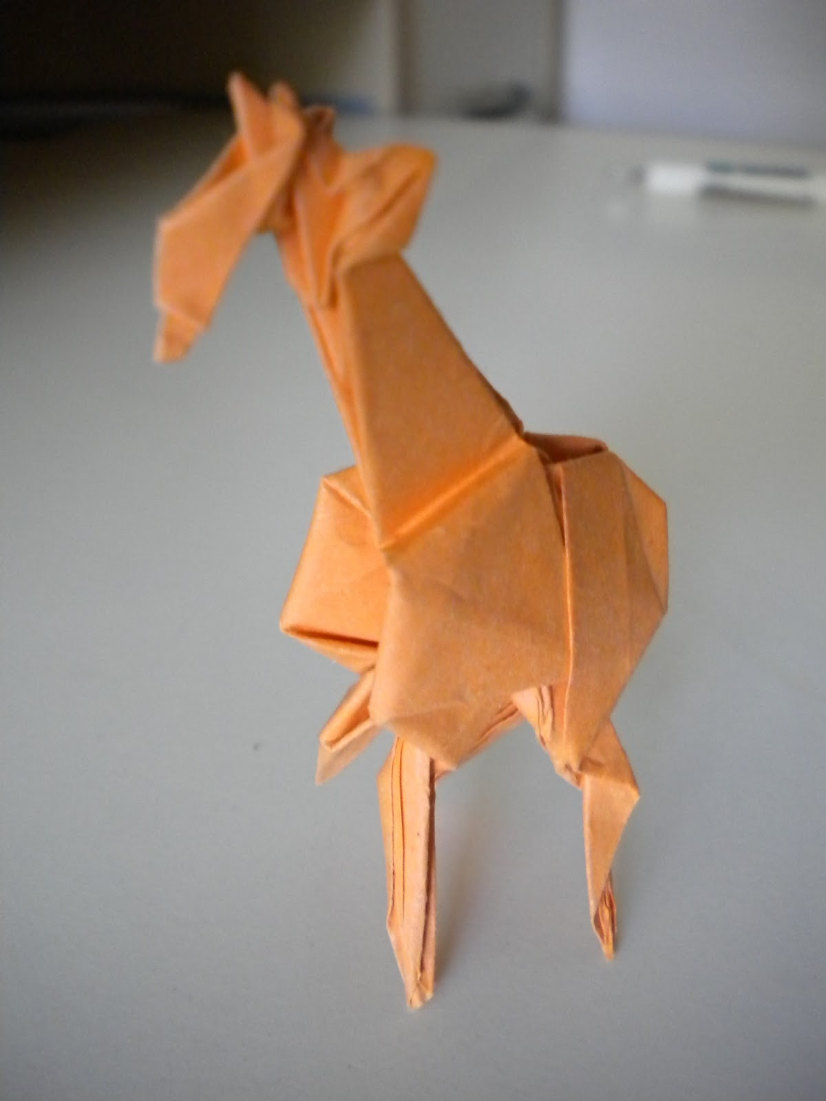 Dollar Bill Origami Giraffe Curious Charisma 2013