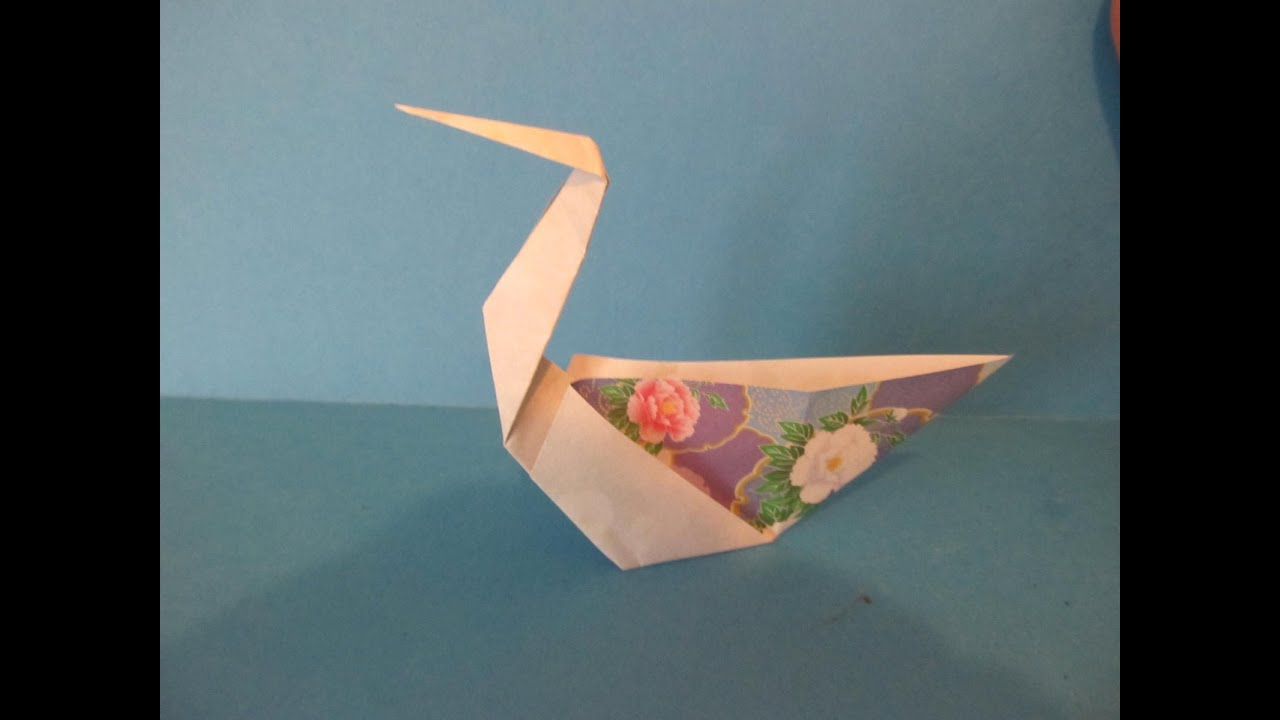 Dollar Bill Origami Giraffe How To Make A Simple Origami Paper Swan Origami Wonderhowto