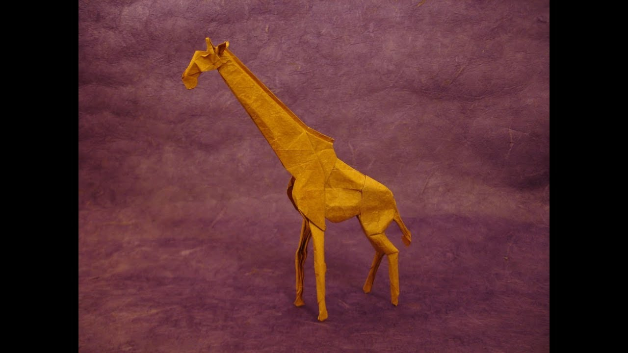 Dollar Bill Origami Giraffe Origami Giraffe How To Make An Origami Giraffe Step Step Tutorial