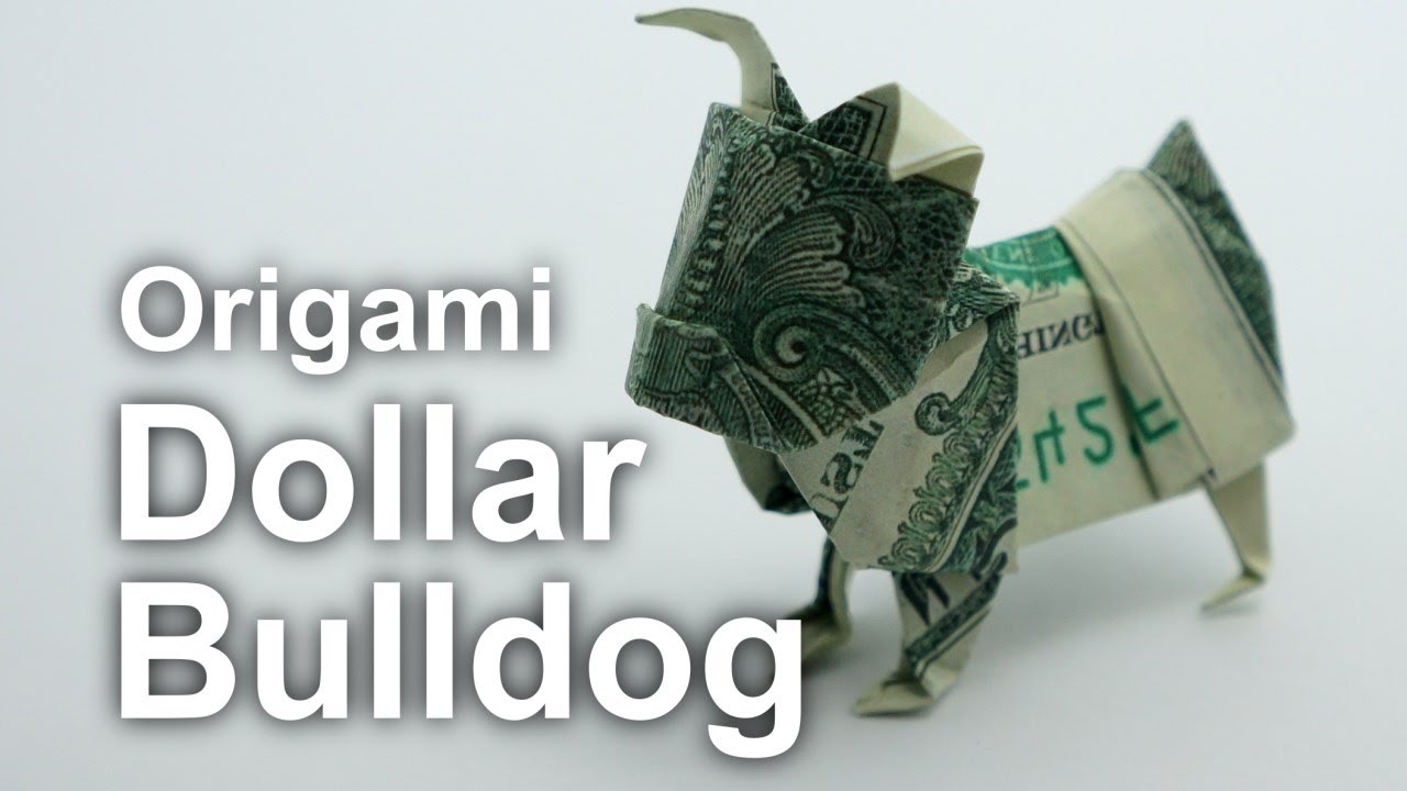 Dollar Origami Instructions Origami Dollar Bulldog Janessa Munt