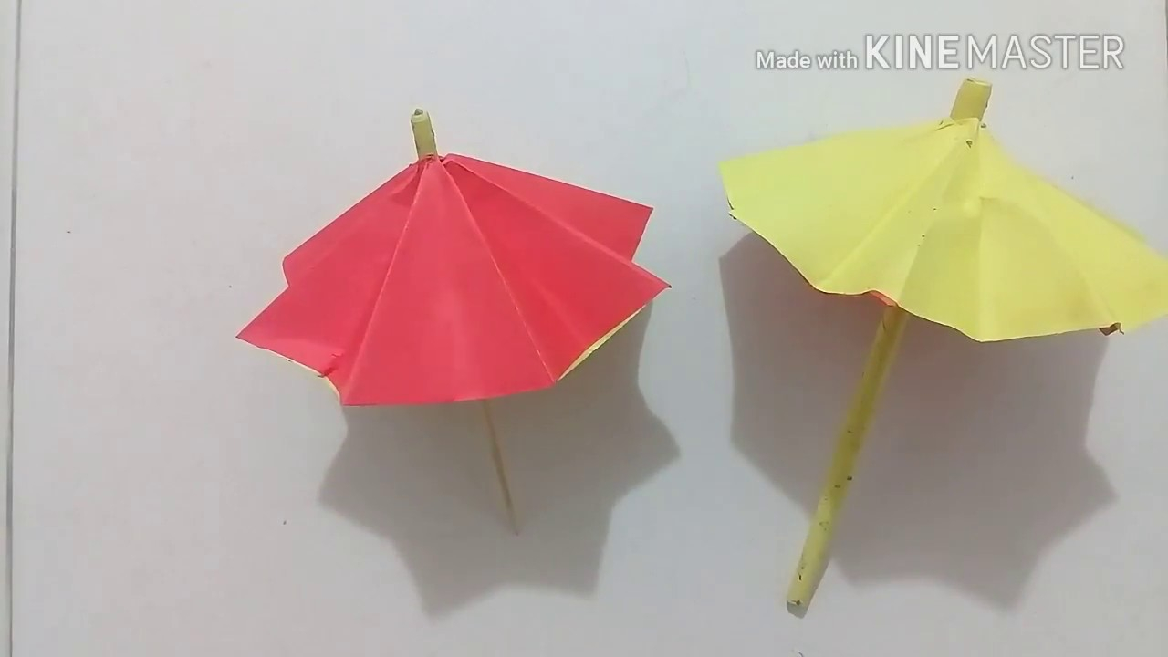 Download Origami Videos Como Hacer Una Sombrilla O Paraguas De Papel
