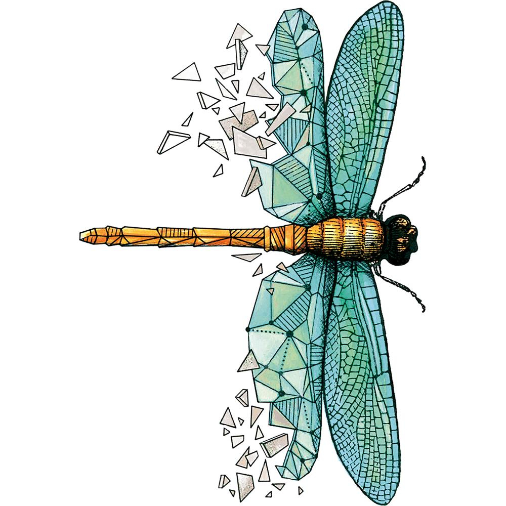 Dragon Fly Origami Carabelle Studio Rubber Stamp Dragonfly Origami The Ribbon Rose