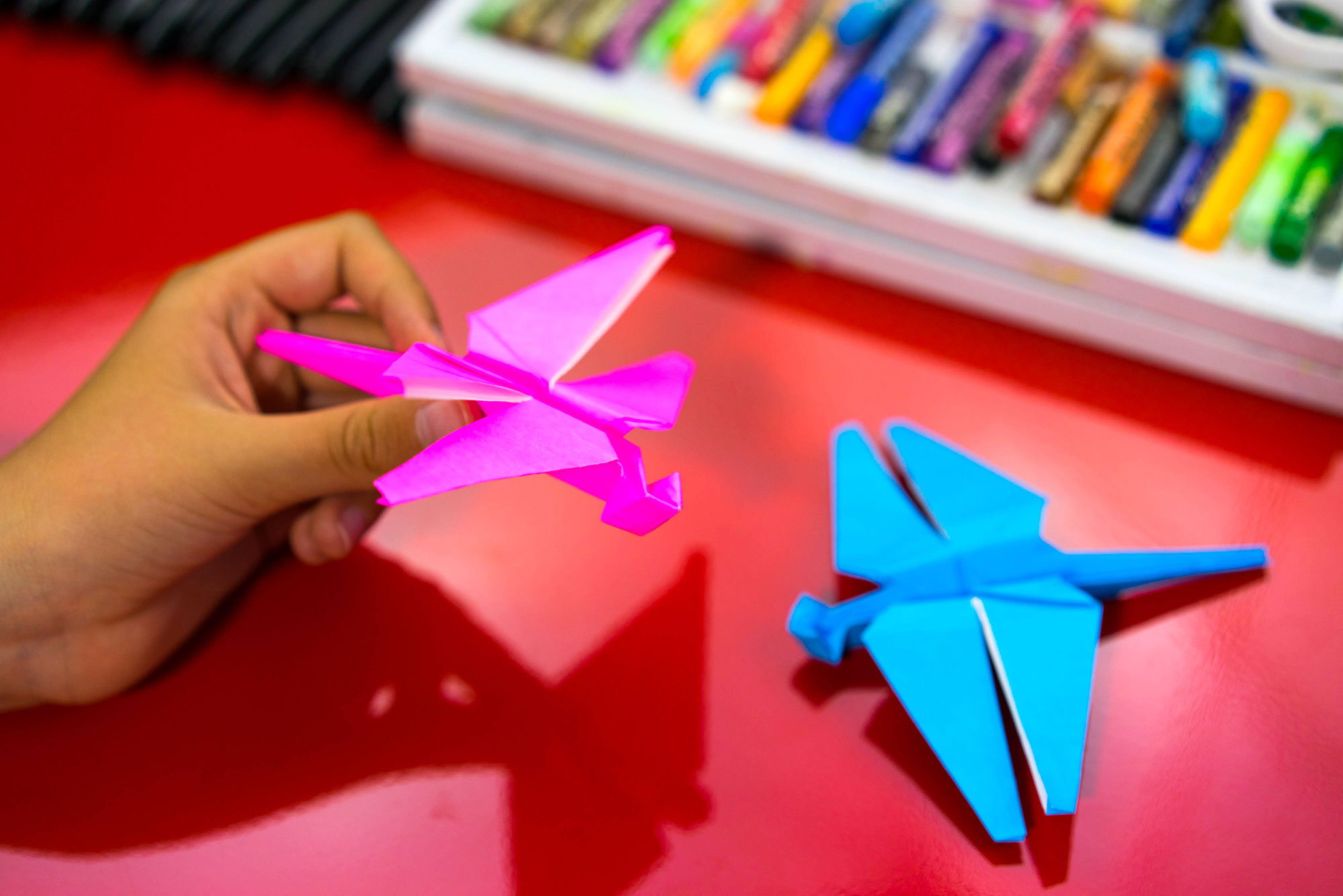 Dragon Fly Origami How To Fold An Origami Dragonfly Art For Kids Hub