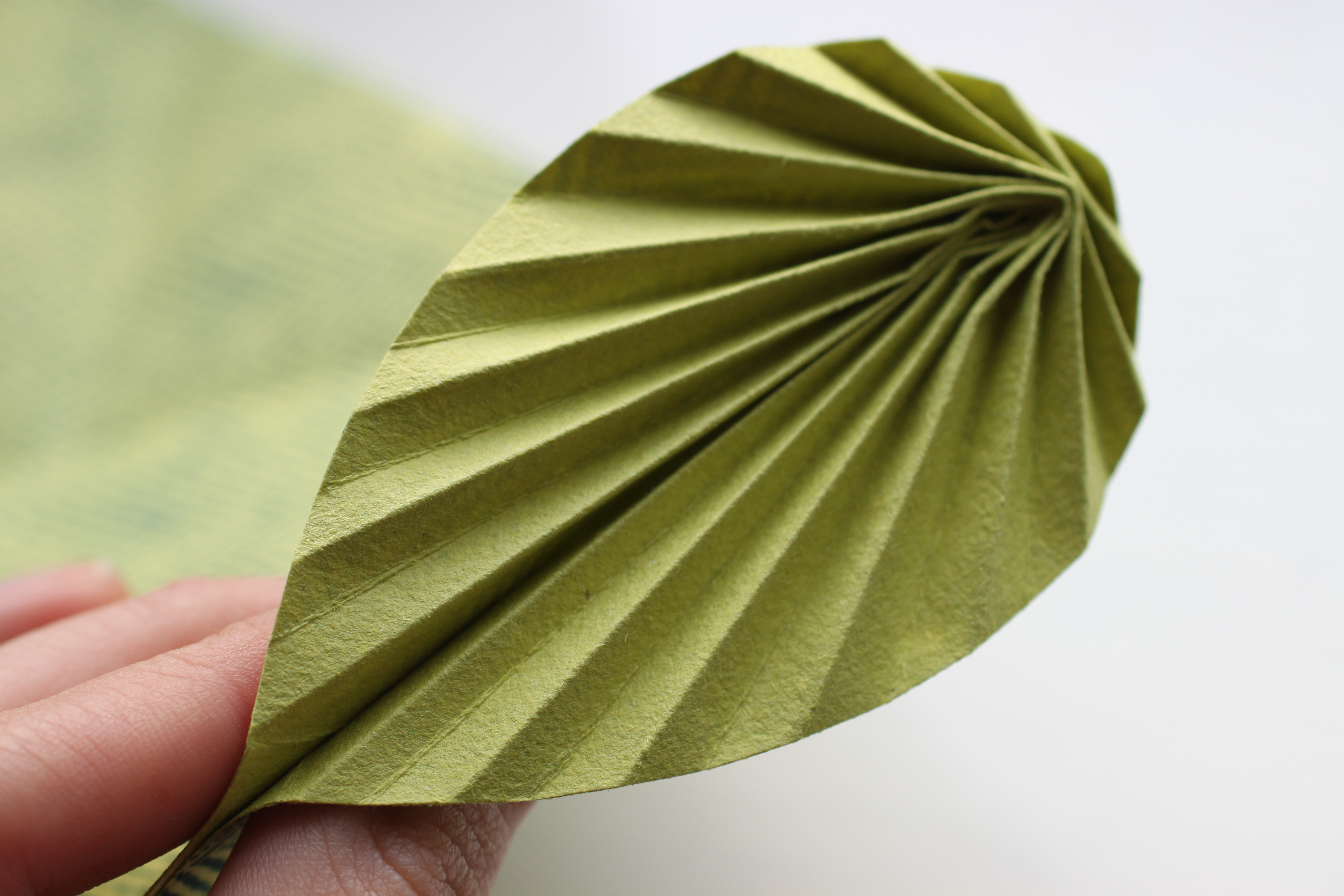 Easy Birthday Origami Easy Origami Leaf Card Shelley Makes