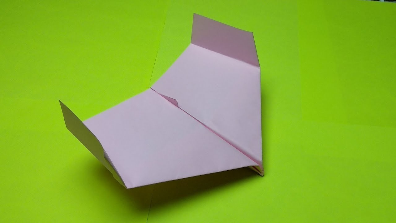 Easy Cool Origami How To Make A Super Paper Plane That Flies Like A Bird Easy Cool