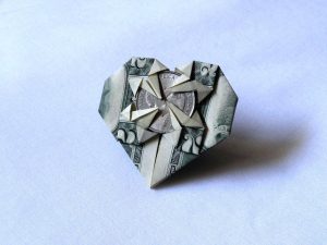 Easy Dollar Bill Origami Dollar Bill Origami Heart Newmeconference