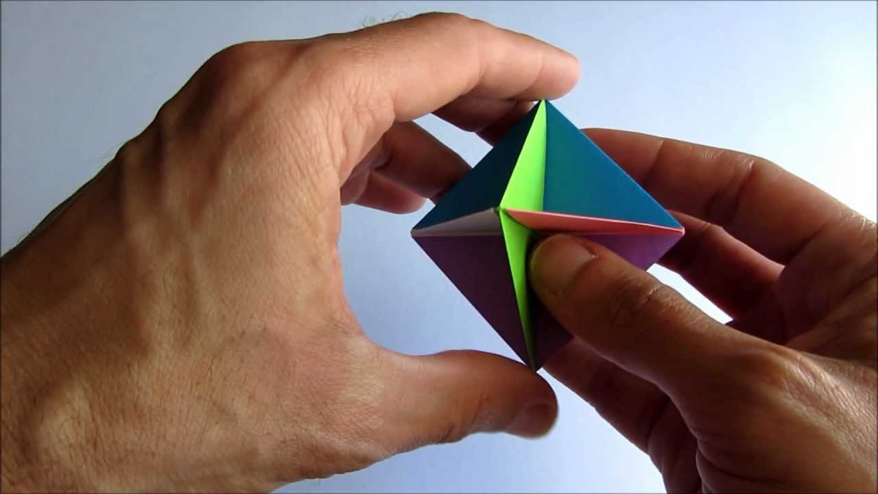 Easy Modular Origami Easy Modular Spinner Folding Instructions