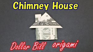 Easy Money Origami Instructions For Kids Easy Money Origami For Beginners How To Make A House From 1 Dollar Bill Moneygami House